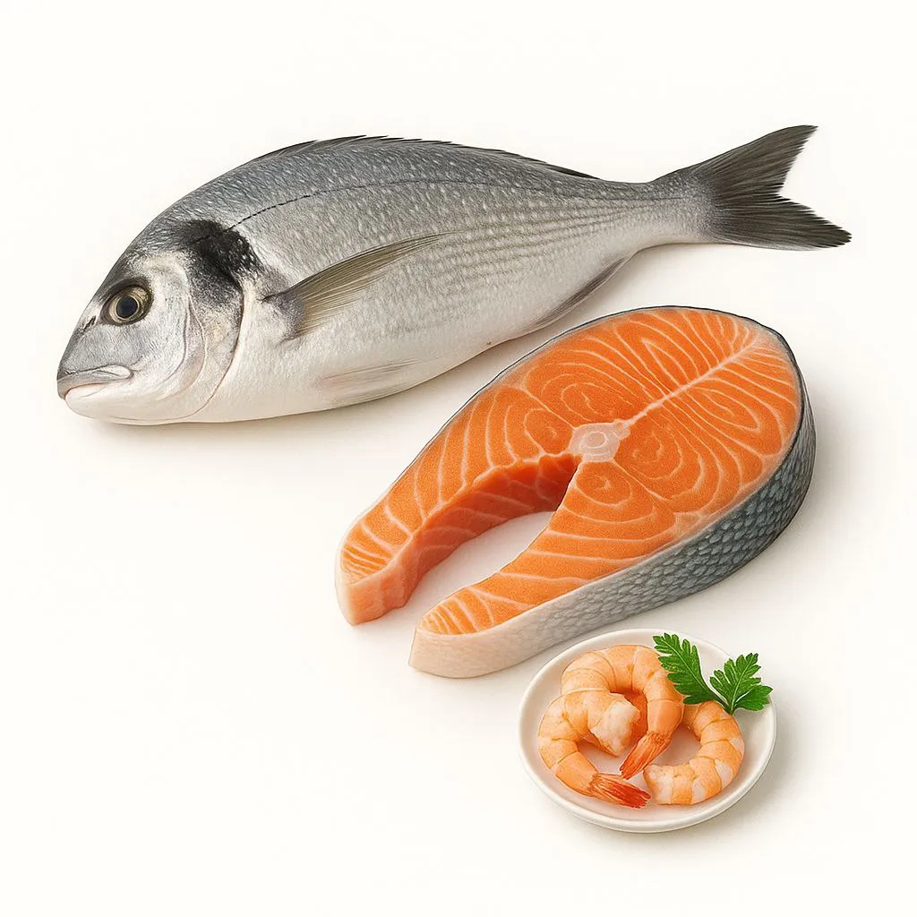 Рыбы и морепродукты