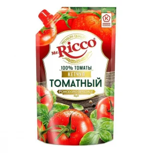 КЕТЧУП Mr.Ricco ТОМАТНЫЙ 300г