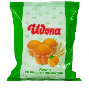 180гр. Идона кекс  со вкусом апельсина