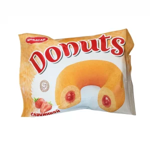 50гр. Donuts с начинкой клубник "шохасар"