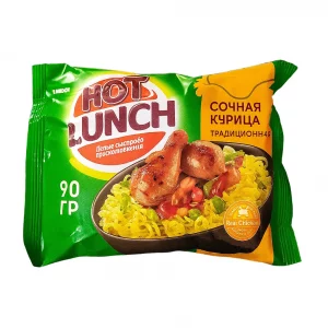 90гр. лапша Hot Lunch курисца  соусом