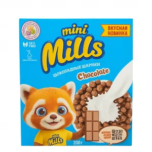 mini Mills КУКУРУЗНЫЕ ШОКОЛАДНЫЕ ШАРИКИ   200г