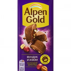 80гр. Шоколад Alpen Gold Фундук и имюм