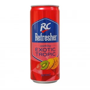 330мл. RC cola Refresher mango sparking exotic tropic жб