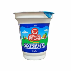 310гр. Сметана "Файзи Расул" 15%