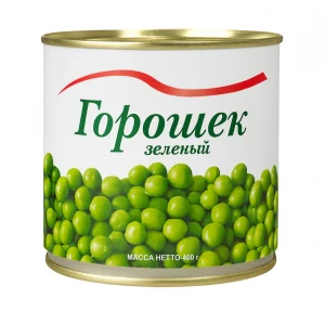 400гр. Зеленый горошек