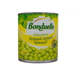 850мл. Bonduelle classique горошек нежный