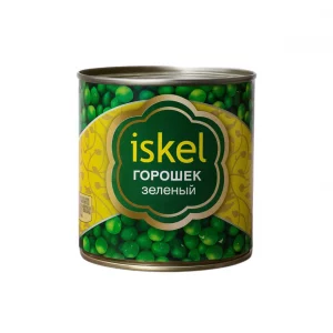 ISKEL ГОРОШОК ЗЕЛЕНЫЙ 400г