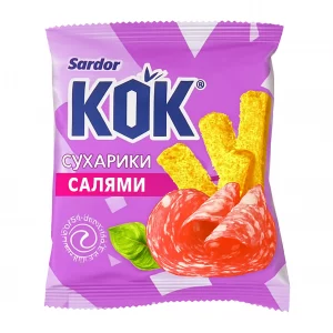 25гр. Кок сухарик салями